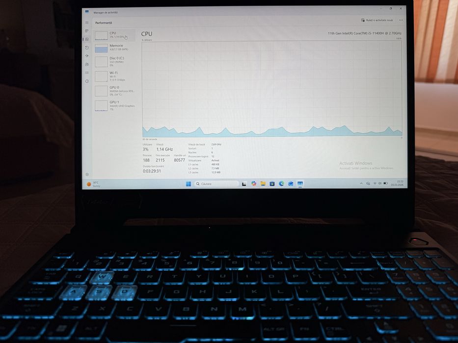 Laptop ASUS TUF Gaming F15 FX506HF