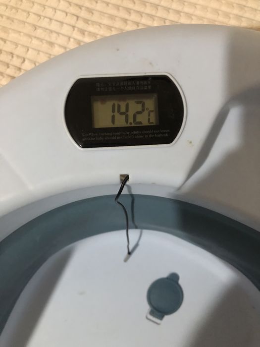 Cadita baie bebelusi pliabila