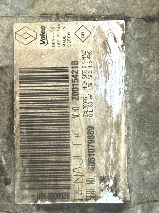 Compresor clima dacia 2016 , 0.9 benzina