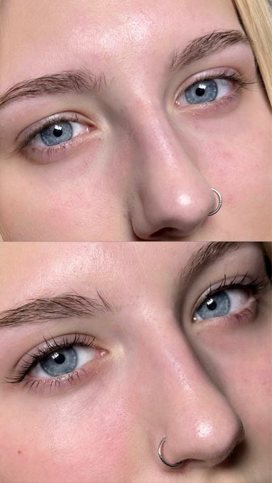 Брови, ламинирование ресниц