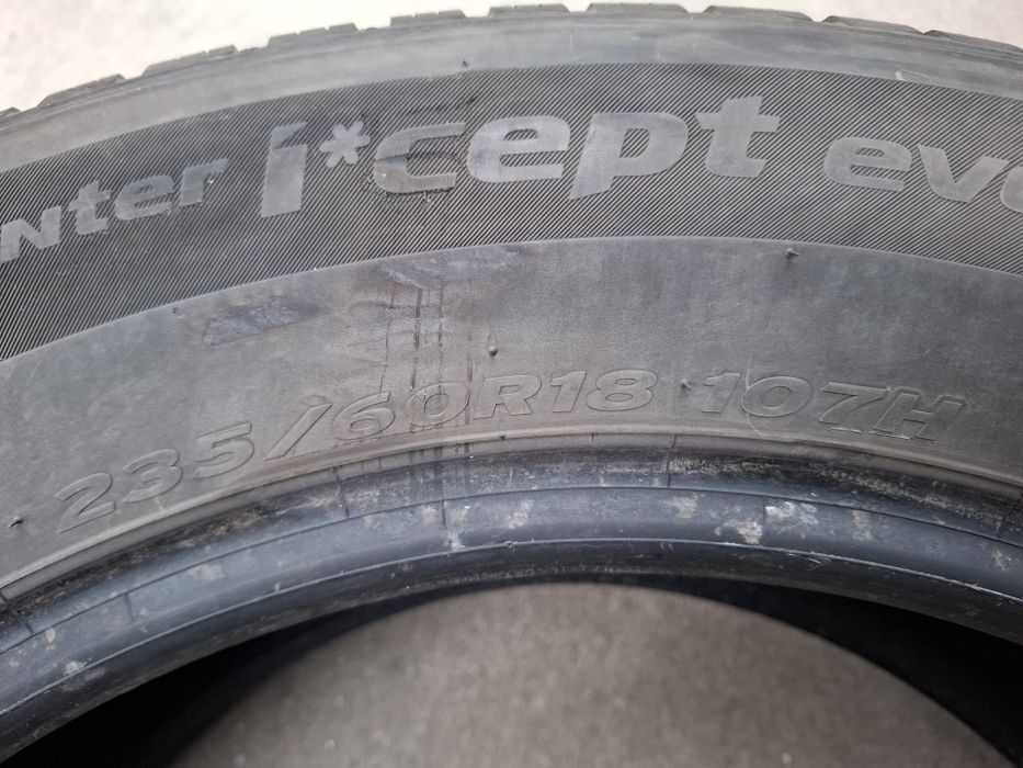 4бр зимни гуми 235/60/18 Hankook Icept Evo3 DOT3020