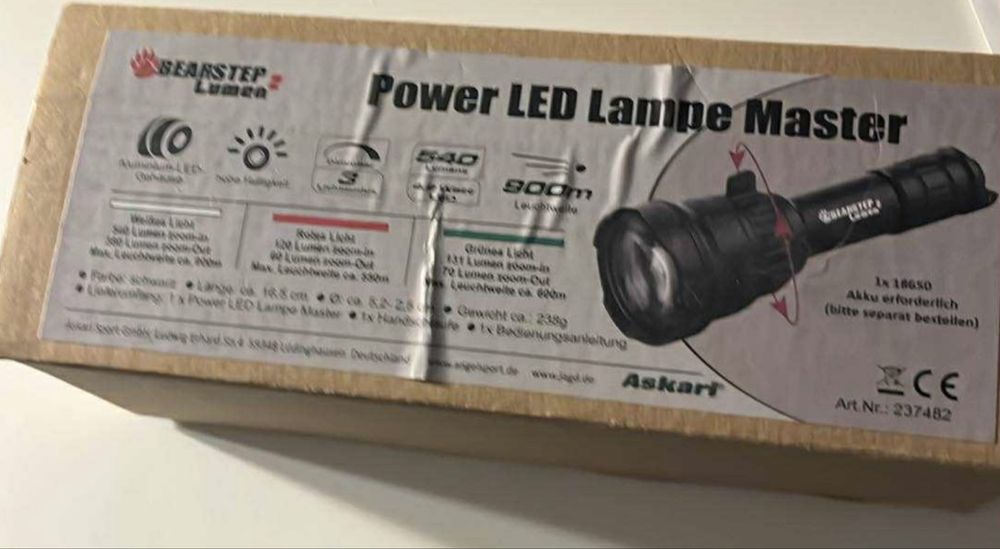 BearStep Lumen2 lanterna profesionala