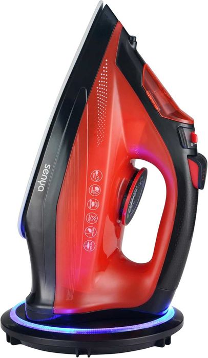 SENYA - Безжична парна ютия, поток на пара 35 г/мин, 2400W керамична