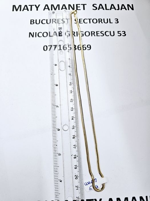 Vand lantic din aur 14 k 5.1 g cod 689