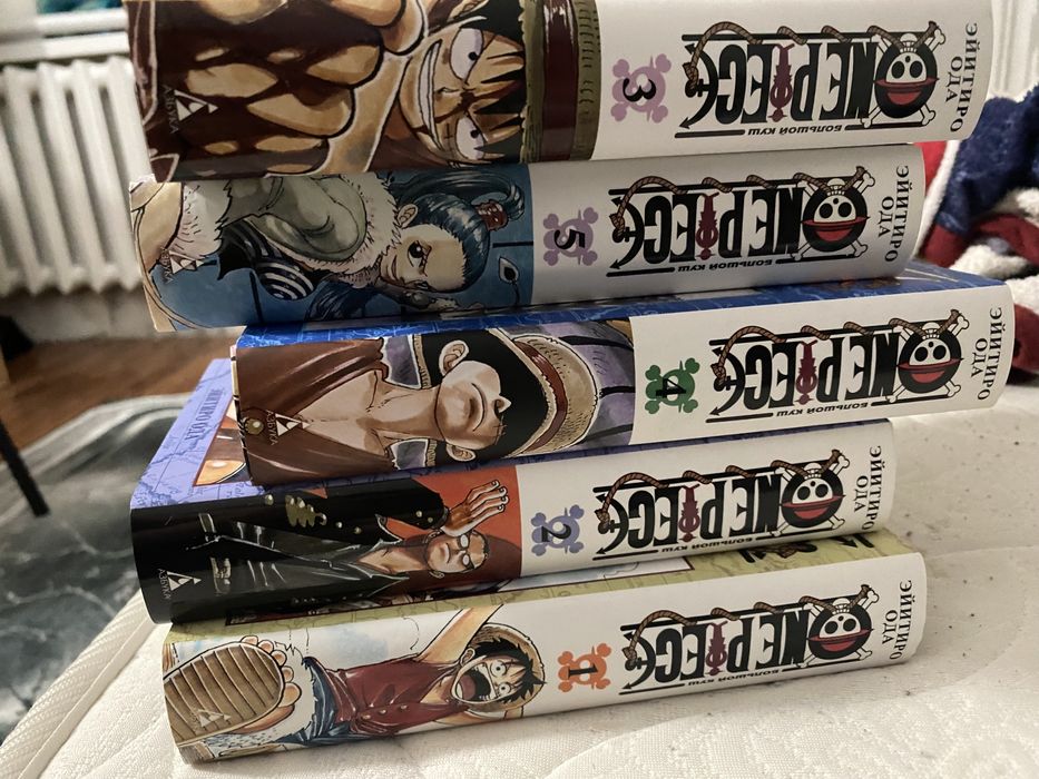 Ван пис манга 5 томов