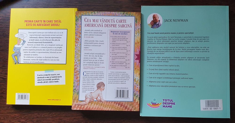 Carti sarcina alaptare parenting