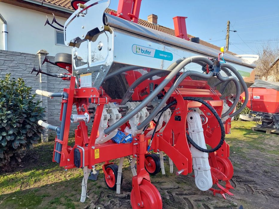 Bufer PRĂȘITOARE BUFER MHM7 – Eficiență Maximă cu Fertilizare JUMBO INOX (7 rânduri) – NOUĂ
