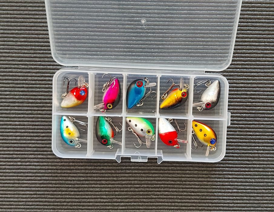 Блесни Спининг риболов примамки,воблер,пъстърва, костур,кефал,клатушки