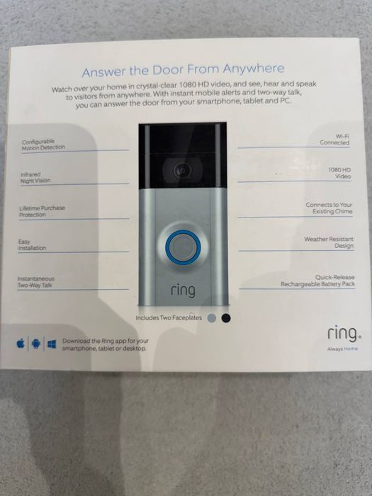 Zvonok kamera Amerikadan kegan