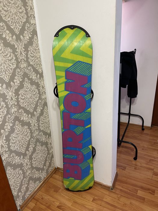 Placa nsowboard 151 cm burton cu legatuti burton