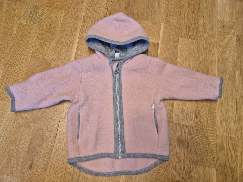 Jacheta 100% lana fleece 3-6 luni, 62/68