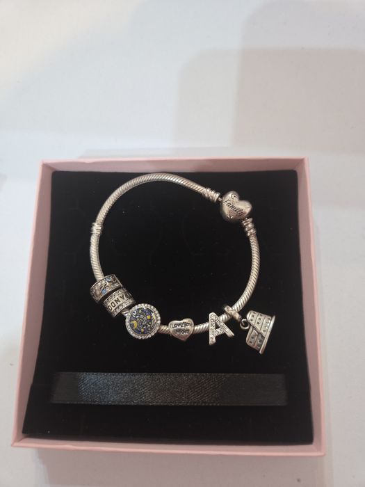 Bratara Pandora Family + charm