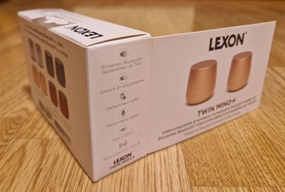 Set boxe Lexon TWIN MINO+