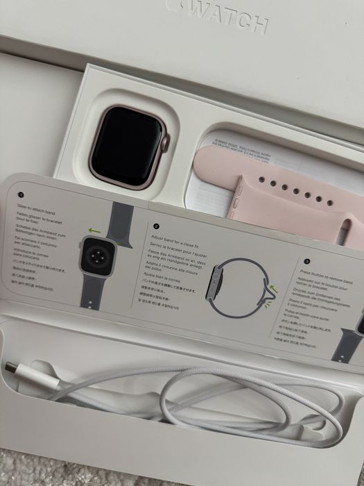 Apple watch seria 9 GPS+Cellular baterie 100%