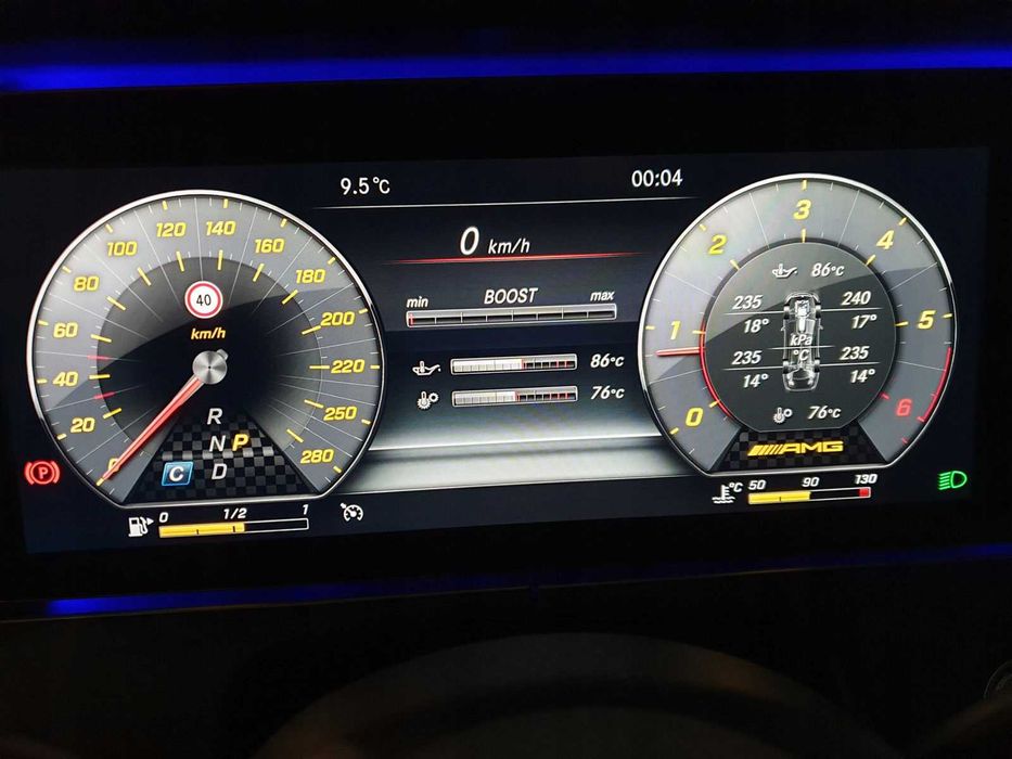 Activare Meniu AMG Cluster Mercedes-Benz A B C CLA CLS GLA GLC E S etc