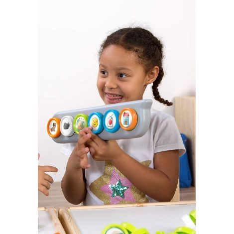 Joc educativ Miniland pentru dezvoltarea limbajului - Trimite un mesaj