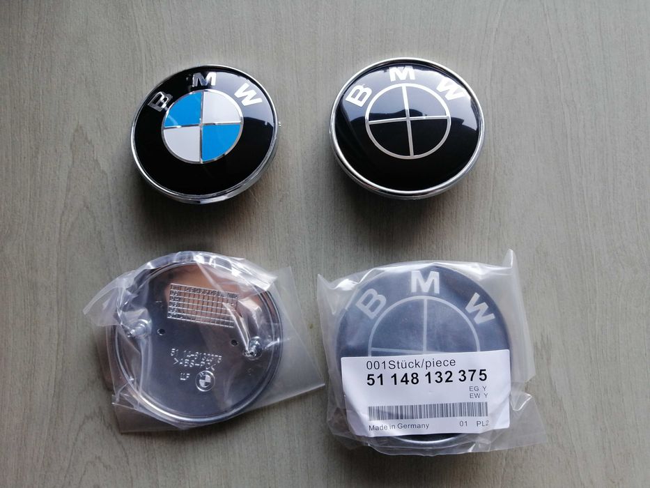 Bmw емблема бмв 82 / 74мм емблеми оригинални е90 е60 е65 х3 х5 е92 е46