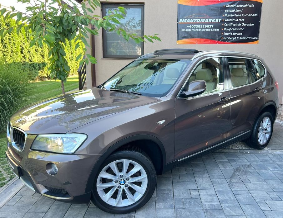 BMW X3 2.0 TDI Deosebit*X-Drive 4x4*Panoramic*Xenon*Clima*Top tehnic*Tempomat*