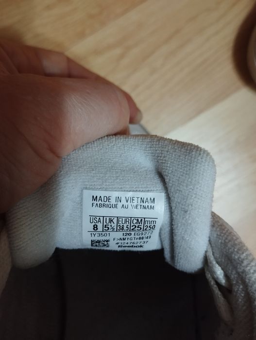 Adidași Reebok nr. 38,5