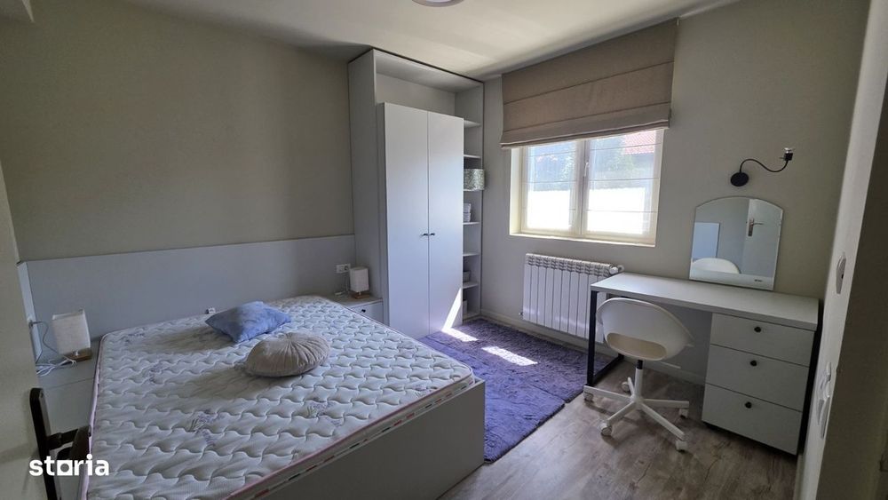 De inchiriat: vila 4 camere renovata | Complex Azur Pipera | Gradina