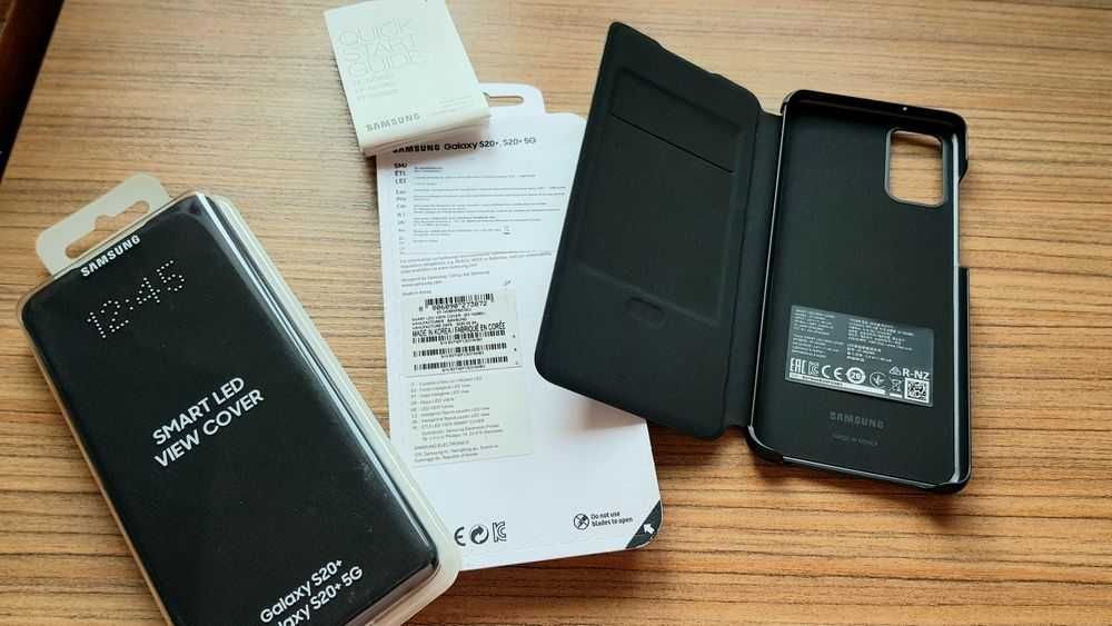 Husa Originala SMART LED VIEW Samsung Galaxy S20,S20+ PLUS Noua,activa