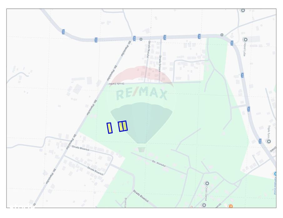 Teren de vânzare – Paleu, județul Bihor | 3 parcele a câte 618 mp