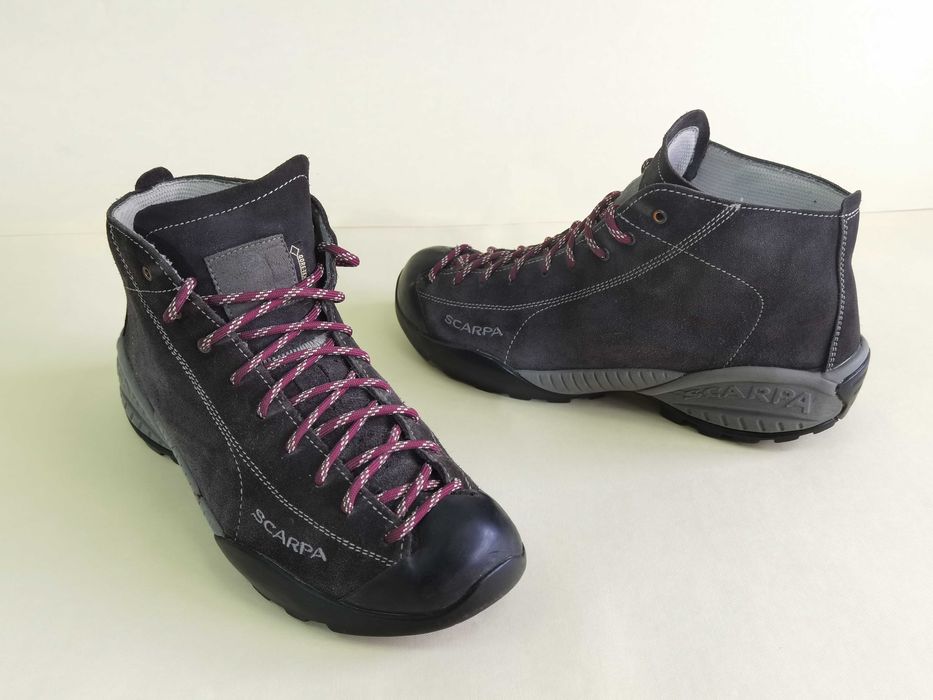 Bocanci piele 40 41 ghete munte dama copii SCARPA Goretex  ca Noi