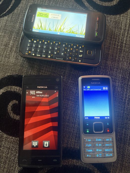 Nikia x6-nokia c6- nokia 6300