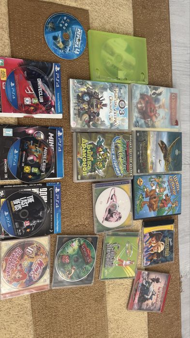 Игры на ps4 и dvd