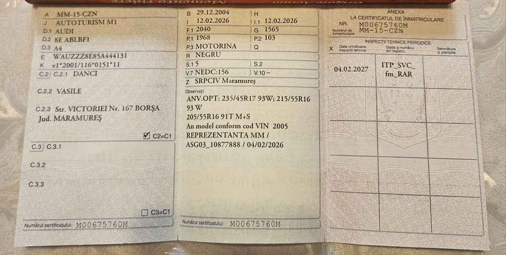 Audi A4 din 2004