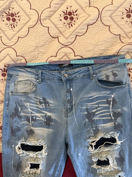 Blugi Amiri reps marime talie 52