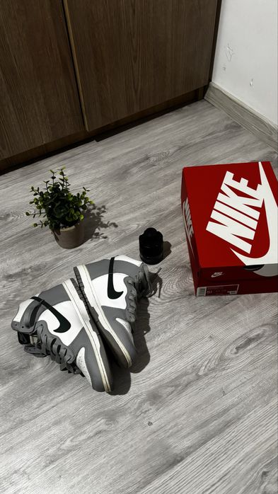 Nike dunk high grey