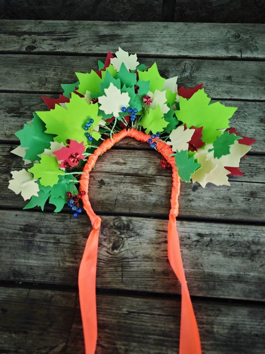 Ободок венок осенний