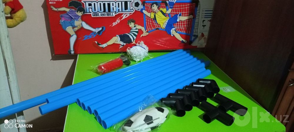 Futbol darvozasi o'yinchoq 125 sm × 75 sm. Футбольный ворота для детей