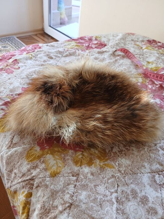 Зимна шапка от лисица