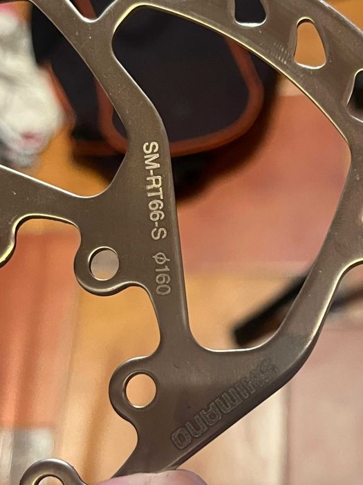 Disc frana (rotor) Shimano SLX SM-RT66 160 mm - prindere 6 bolts