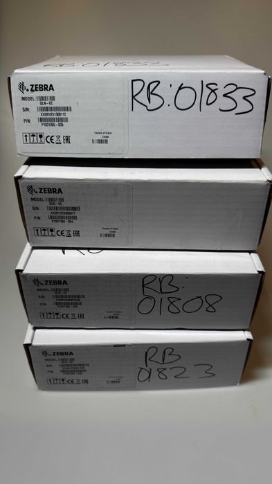 4 dock-uri originale Zebra QLN-EC Ethernet Cradle, noi, sigilate