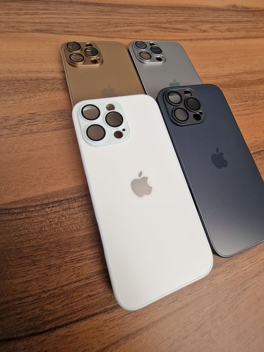 Матов Стъклен Кейс за Apple iPhone 16 / 16 Pro / Pro Max