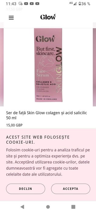 Cosmetice dama Anglia