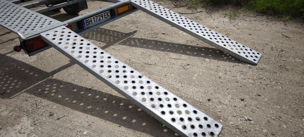 Стоманени пътеки рампи стават за багерчета и д-р.