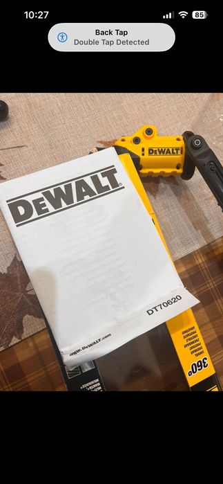 Dewalt, atașament foarfecă de tăiat tabla