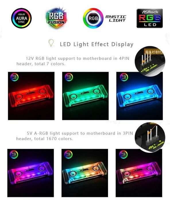 Водоблок Bykski B-RAM-D4-X