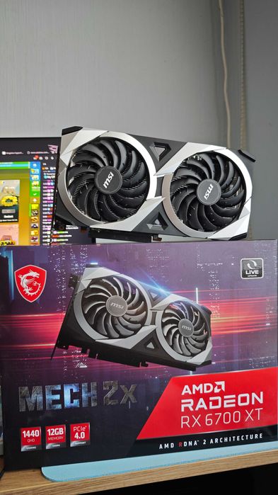 Видео карта AMD RX 6700 XT MECH 2x 12GB GDDR6