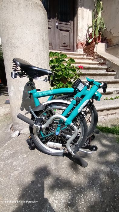 Brompton cu accesorii