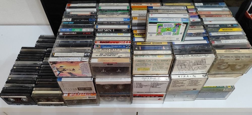 Продам магнитофонные кассеты