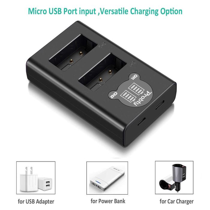 Зарядно за батерии DMW-BLF19 / DMW-BLF19e за Panasonic Lumix