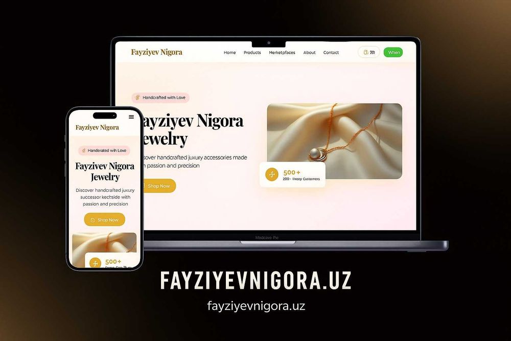 Website Mobile ilova Telegrambot