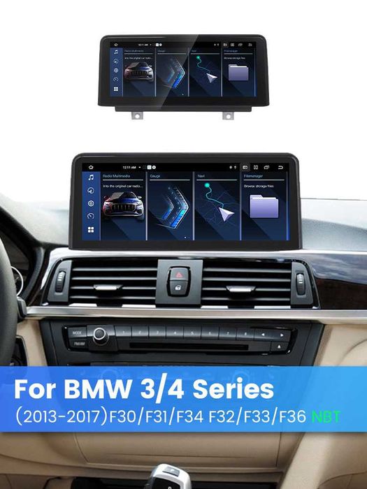 Navigatie BMW Seria 3 F30 F80 F31 F34 4/8 GB RAM Carplay Sim + Camera