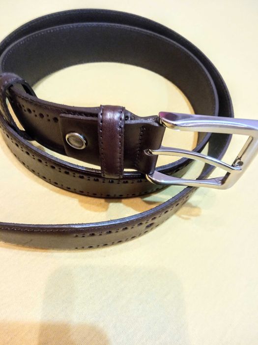 Мъжки колан естествена кожа