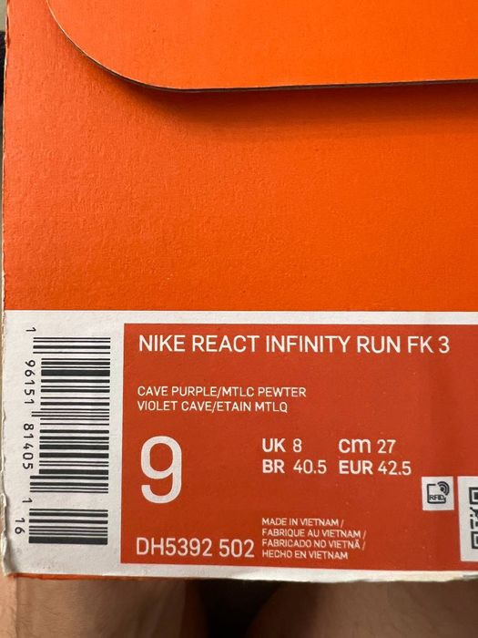 Кроссовки Nike React Infinity Run 3 FK